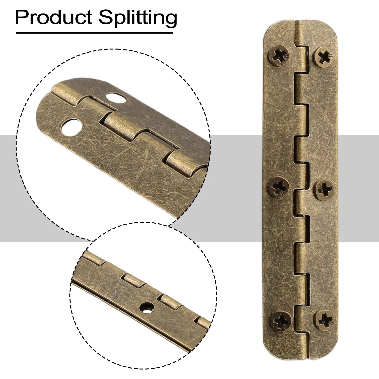 For Suitcases For Wooden Boxes Jewelry Box Hinges Furniture Repair Home Improvement Easy To Install Smooth Movement