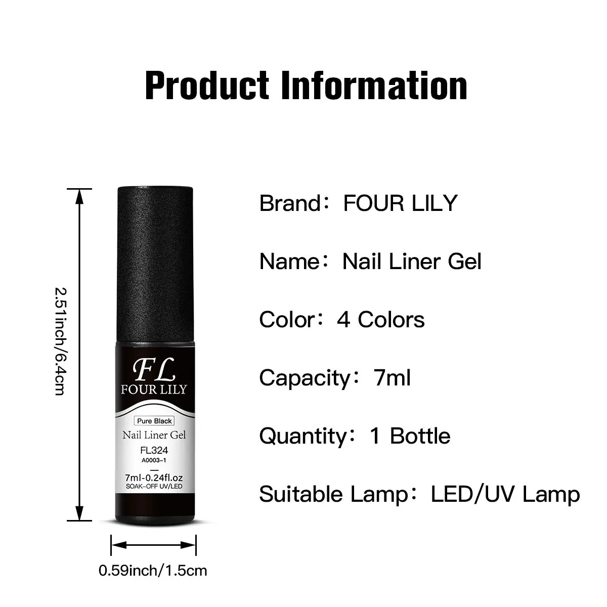 4 stücke Nagel Liner Gel Polnisch Kit Schwarz Weiß Gold Silber DIY Nagel Liefert Vernis Maniküre Design UV/LED zeichnung Malerei Gel Kleber