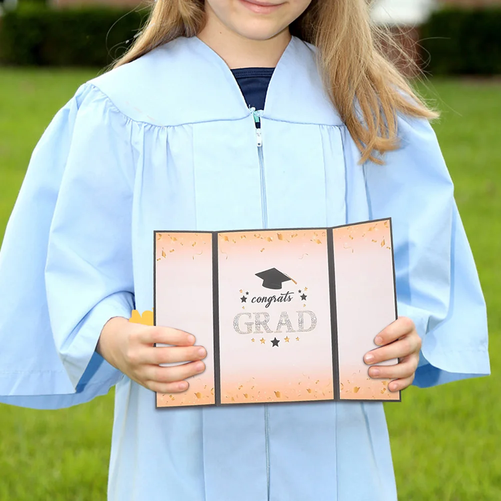 

2Pcs 2024 Graduation Sign in Book Decorative Guestbook Perfect Keepsake for Celebration Graduation Sign in Book