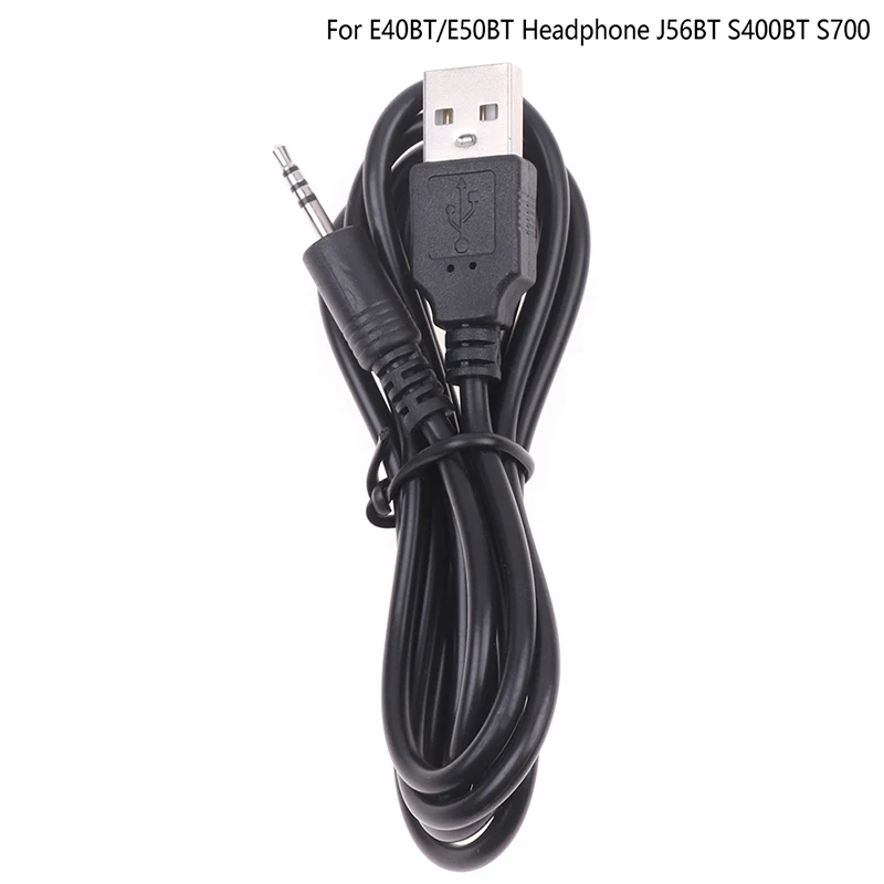 Cable de alimentación para cargador USB, accesorio para Synchros E40BT/E50BT, auriculares J56BT S400BT S700, fácil de usar, duradero, CE1789, 2,5mm,