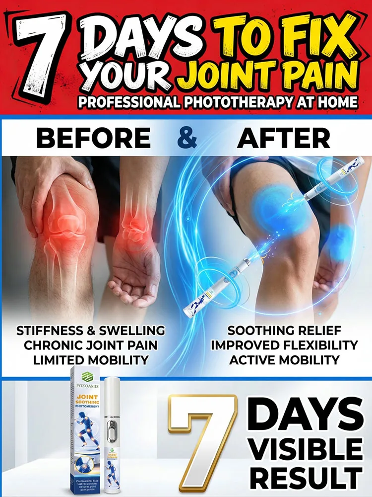 

Precise light waves protect joints, relieve pain, and restore youthful vitality.