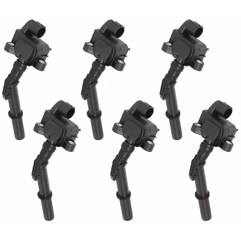 

6Pcs Ignition Coil For Mercedes-Benz C300 C350 E350 E400 E550 GL450 ML350 GLK350 AMG 5.5L 4.7L UF741 UF733 2769063700