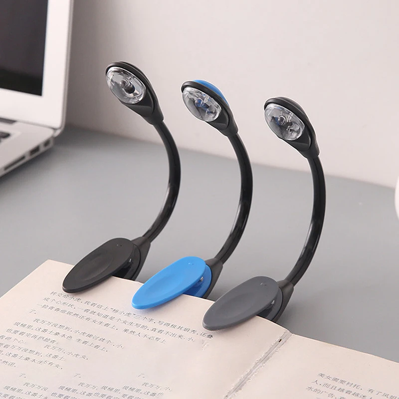 Mini lampe LED Portable Flexible à clipser, idéale pour la lecture, éclairage pour la chambre à coucher, idéale pour la lecture