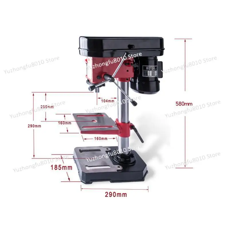 Multi-Function Bench Drill High Precision Small Drilling Machine Industrial Grade Metal Drilling Machine