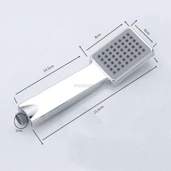 Practical Sale New Shower Sprayer Removable Shower Head Supplies Universal ABS Bathroom Handheld High Pressure