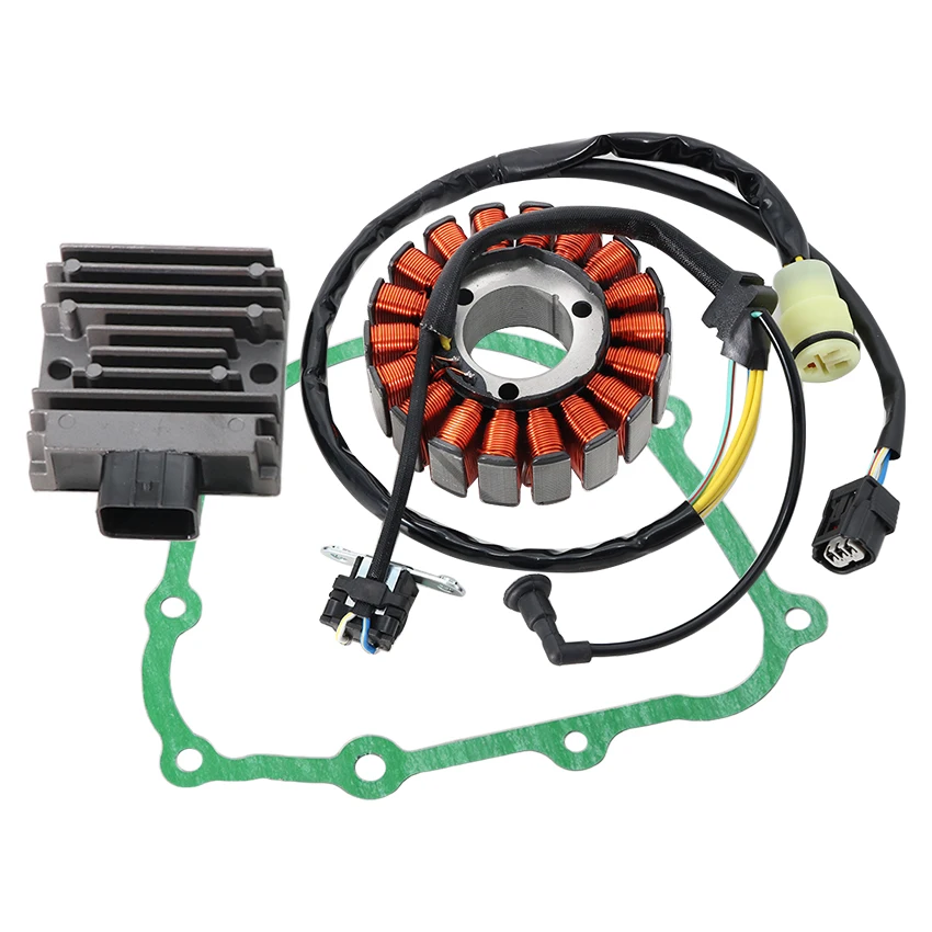 Motorcycle Gasket Generator Cover & Stator Coil & Regulator Rectifier Set For Honda XRE300 2010-2013 XRE300 ABS 2010-2013