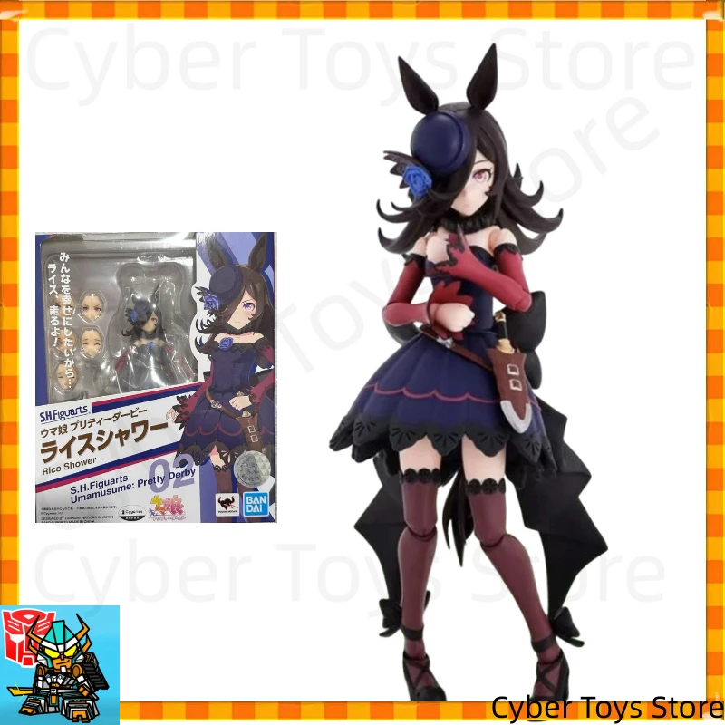 

Bandai SHF Umamusume Pretty Derby Rice Shower Special Edition Anime Action Figure Collectable Model Toys Gift Kids