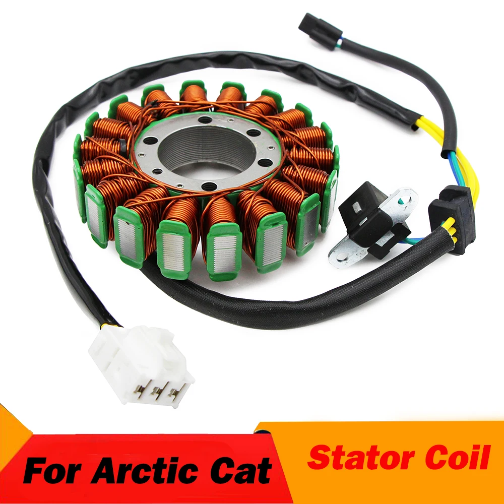 

3007-231 Motorcycle Generator Magneto Stator Coil For Arctic Cat Bearcat Z1 XT Jaguar Z1 1100 M 9000 ProClimb M1100 XF 9000 LXR