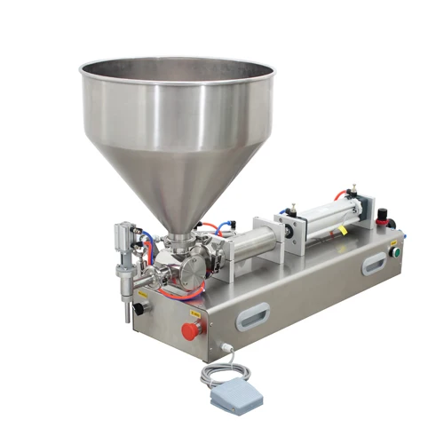 HAIZHOU SELECT Single Head Paste Filling Machine New Model With Handle For honey Shampoo Ketchup And Efficient Filling 10-100ml