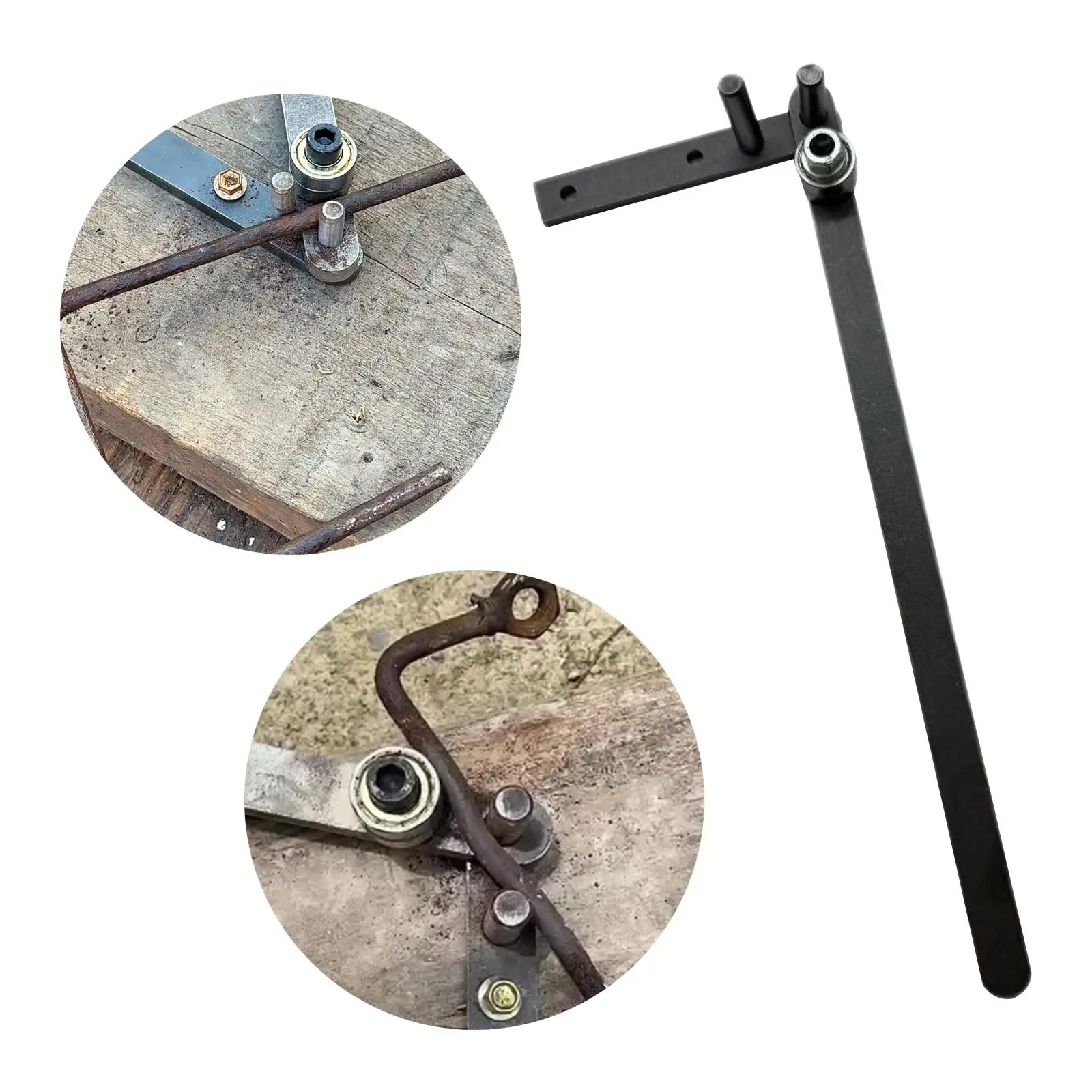 

Ручной гибочный станок с крепежными отверстиями, гибочный инструмент, портативный многоцелевой ручной инструмент