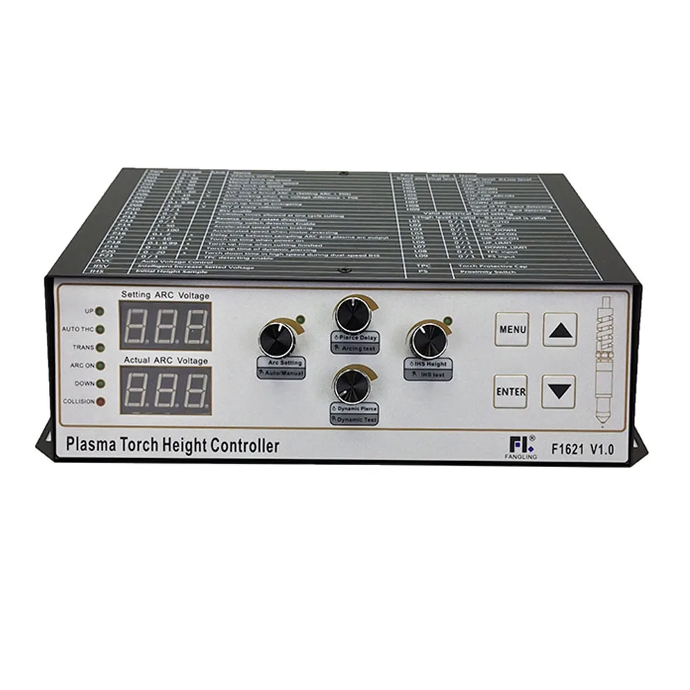 Controlador de altura de tensão de arco digital plasma f1621 24v45w controlador de altura da tocha de corte adequado para várias máquinas de corte