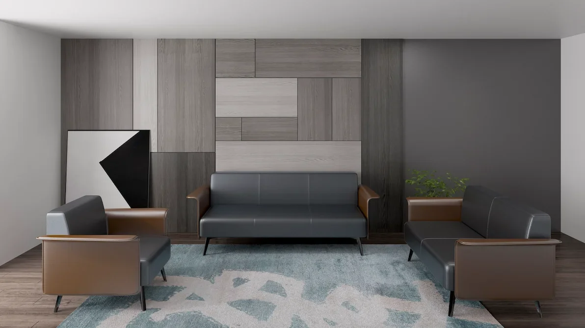 

A Leder современный информационный диван Wohnzimmer 3-Sitzer Sofa Set Möbel Licht Luxus Leder фило Couch Set