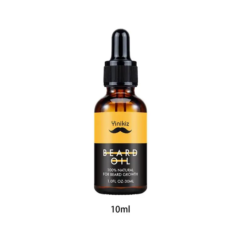 Olio da barba per uomo olio da barba idratante naturale per pelle secca e traballante 30ml balsamo per barba da uomo idratante per barba alleviare la barba