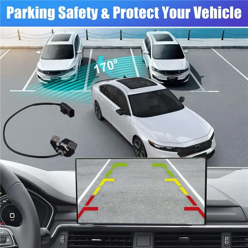 A02Q-Car Rear View Camera Reverse Camera Backup Parking Assist Camera 95790-2S010, 95790-2S000 For Tucson Ix35 09-13