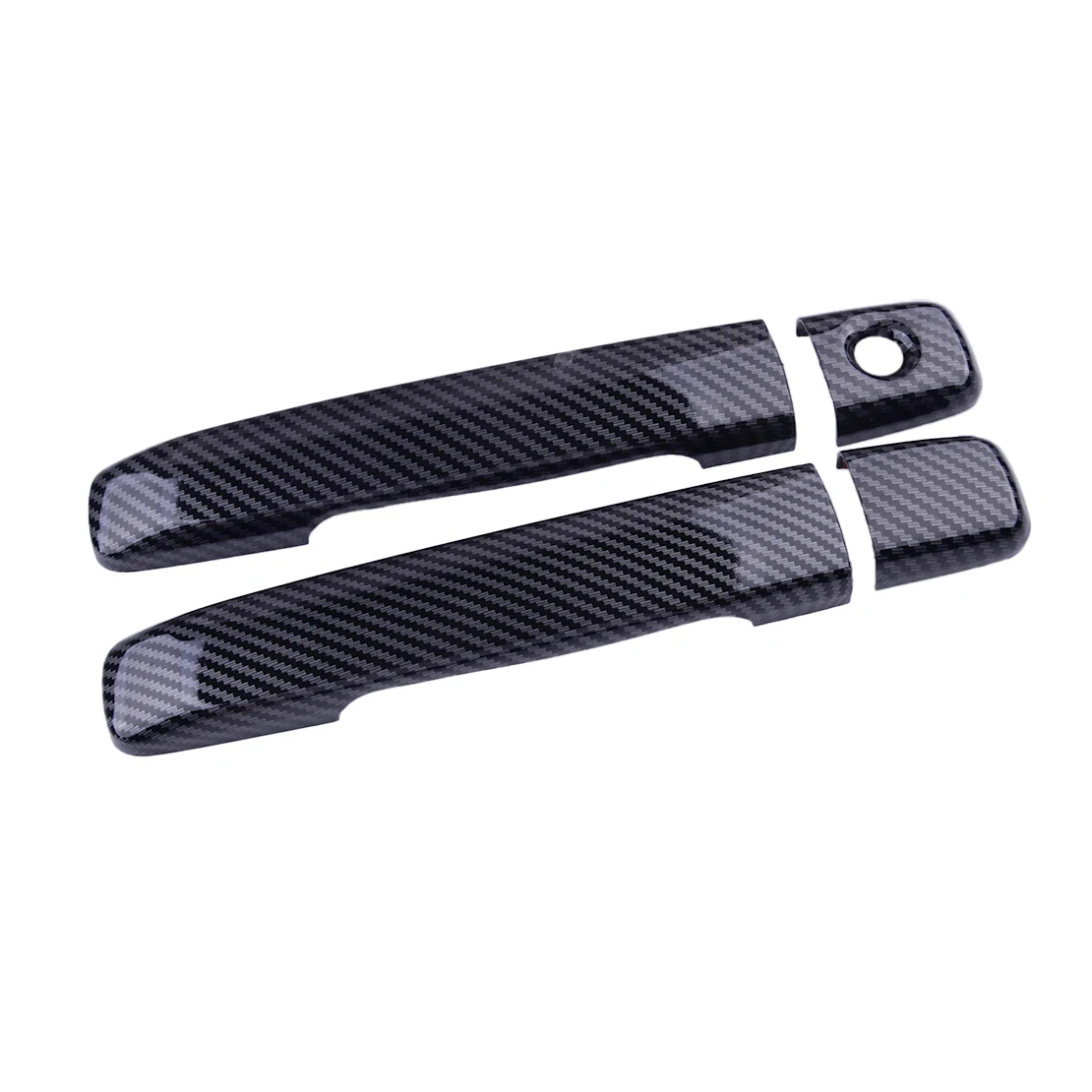 1 Pair Car Exterior Door Handle Cover Trim Fit for Infiniti G37 Coupe Convertible IPL 2008-2011 2012 2013 Carbon Fiber Style