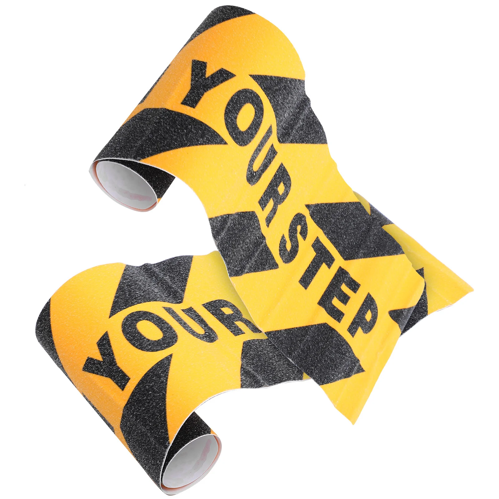 2Pcs Caution Wet Floor Stickers Antislip Tapes Decals Durable Adhesive Slippery Floors Steps Safety Warning Sign