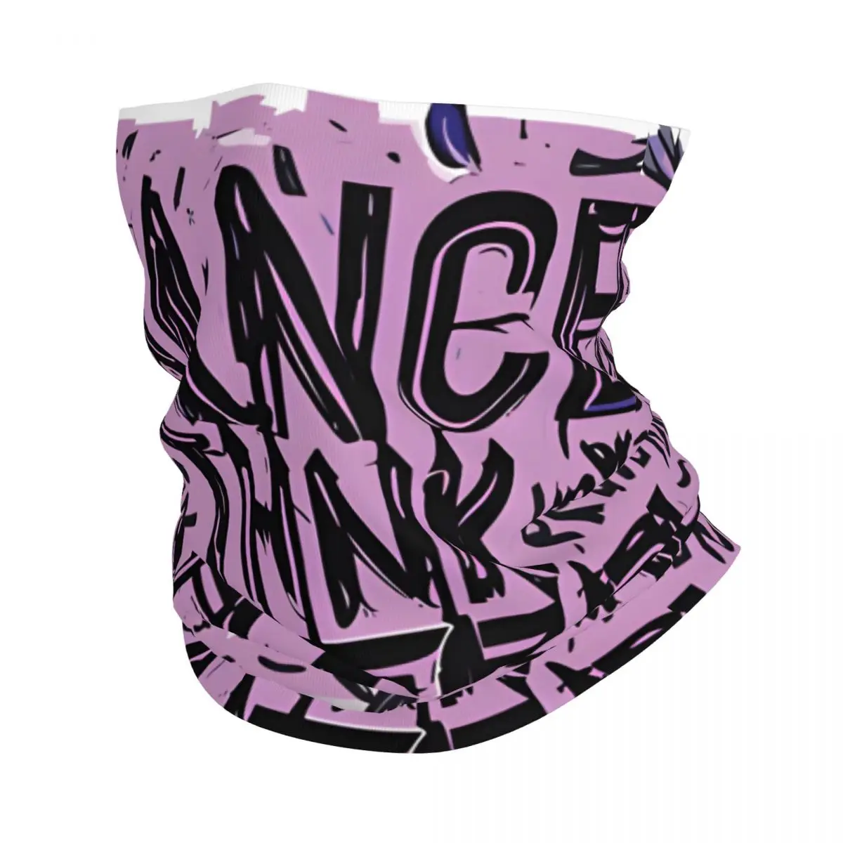 Dance Now Think Later Motocross Bandana Neck Gaiter Printed Tate McRae Wrap Scarf Running Unisex Adult All Season