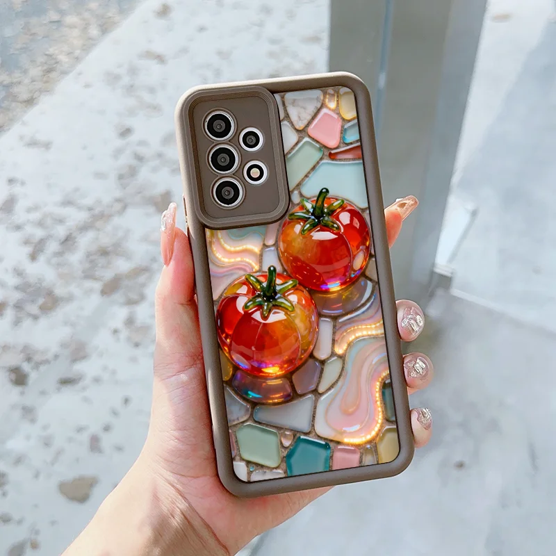 2D Flat Abstract Marble Fruit  - огляд і ціна Phone Cases Trending
