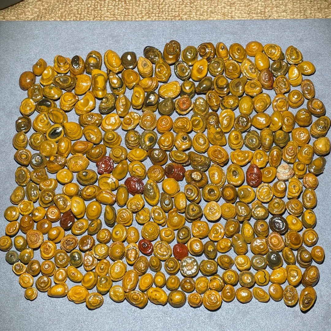 1bag/lot The world's most powerful energy eye stone special rare variety Gobi agate rough stone Natural eye pattern Collectible