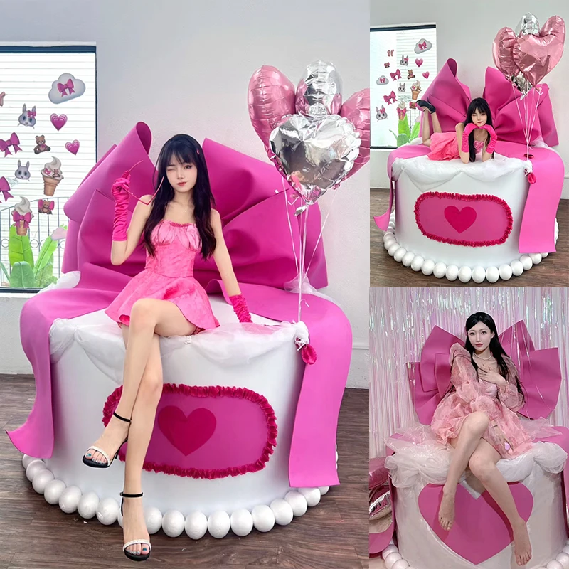 

Pink Birthday Cake Decoration Decoration Decoration Checkout Point Activity Layout Shop Party Network Red Window Model