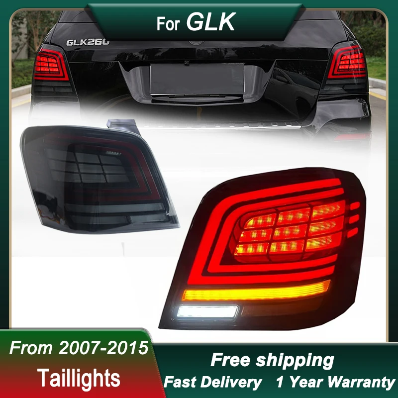 

Car LED Tail Lights Mercedes-Benz GLK GLK200 260 350 2007-2015 FULL LED Tail Lamp Dynamic Turn Signal Light Tail Lamp Assembly