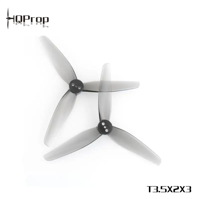 Hqprop T3.5x2x3 3520 hélice de Pc de 3 aspas 1,5mm para Rc Fpv Freestyle 3,5 pulgadas Cinewhoop Drones con conductos Protek35