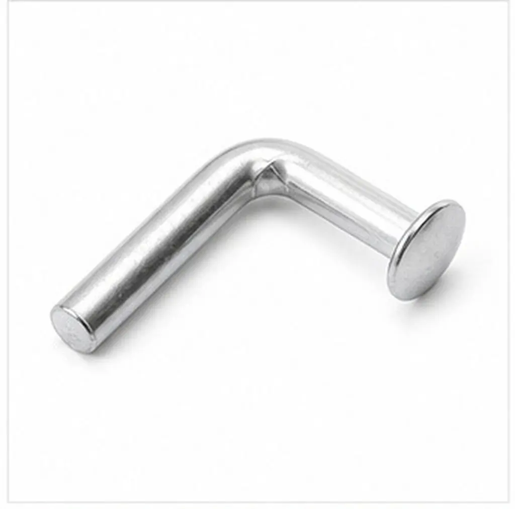 100Pcs Pallet Racking Drop Pin J Shaped Safety Clip Heavy Duty Steel Pallet Rack Hook Locking Pin for Industrial Storage Systems