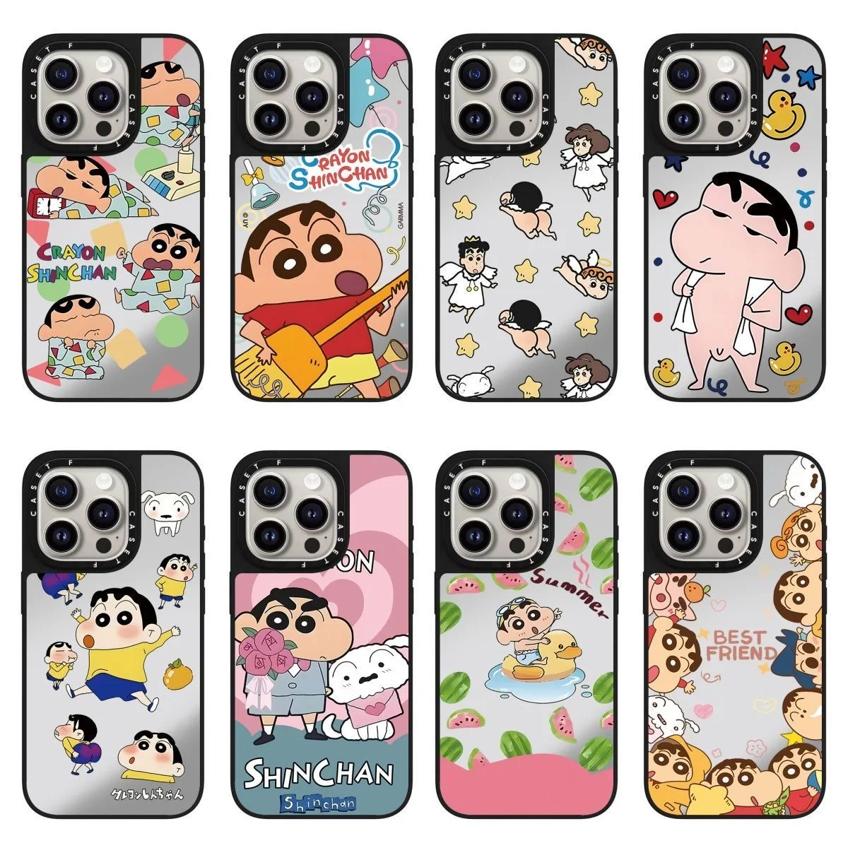 

Совместный чехол MINISO Crayon Shin-chan Apple iPhone, подходит для iPhone 16 Pro Max, милый мультяшный чехол 15/14p