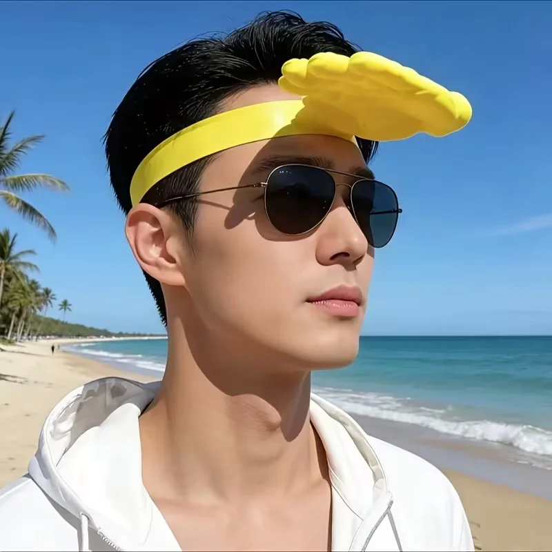 Novelty 3D Palm Sun Hat Funny Hand Shape Sun Visor Unisex Sun Shield For Outdoor Stadium Spectator Beach Concert Party Travel