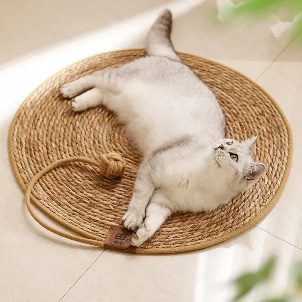 

1PC Cat Scratching Board Oversized Wear-resistant Creative Cat Scratch Board Rest Mat Relief Cool Breathable Cat Mat Pet Product