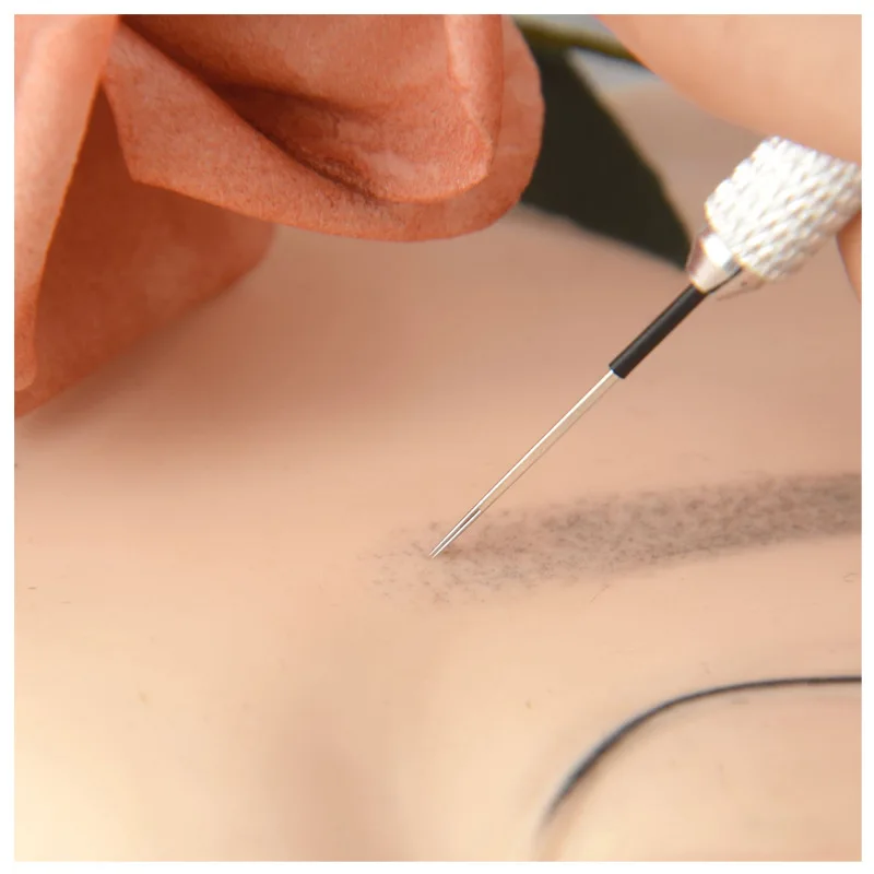 DPM Micropigmentation Needles Permanent Makeup Manual Fogging Needle 3R 5R Round  Shading Blades for Tatoo Machine pen