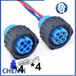 4 Pin Automotive waterproof connector Truck engine harness plug 4-1719434-1 965570 4-965569-1 7421545827