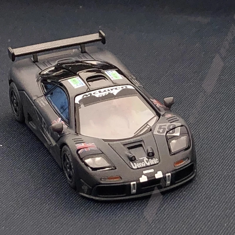 MINIGT 1/64 McLaren F1 GTR # 59 1995 Le Mans 24Hr Legering Motorvoertuig Speelgoed spuitgieten Metalen Model Collectie Jongen Kerstcadeau