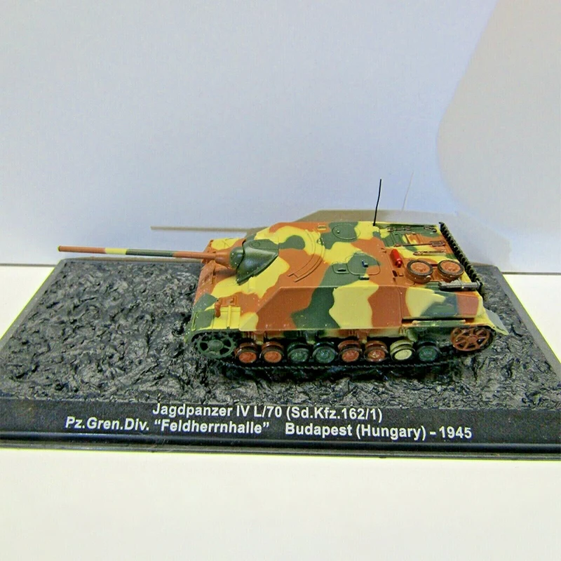 

Литый под давлением бак в масштабе 1:72 Jagdpanzer 4 л/70 SD. KFZ-Будапешт 1945 модель танка из сплава статический дисплей коллекционный подарок