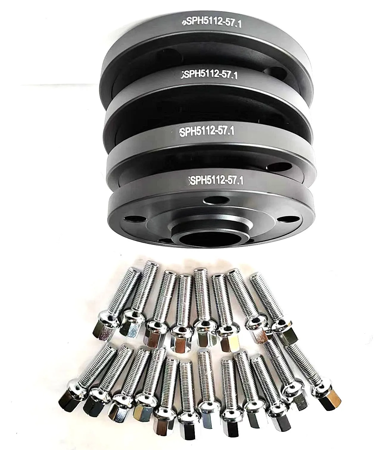 

2x 20mm Hubcentric Wheel Spacers 5x112 57.1mm CB M14x1.5 Ball Bolts for Audi Q2 Q3 A4 B8 Volkswagen Passat Golf Eos Tiguan MG4