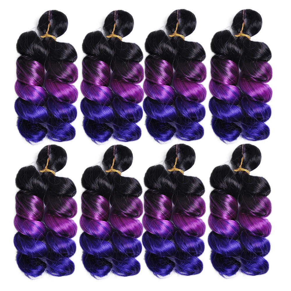 

12-дюймовые синтетические свободные волны, спиральные завитки, косы для волос, французские кудри, плетение омбре, наращивание волос для женщин, ежедневное использование