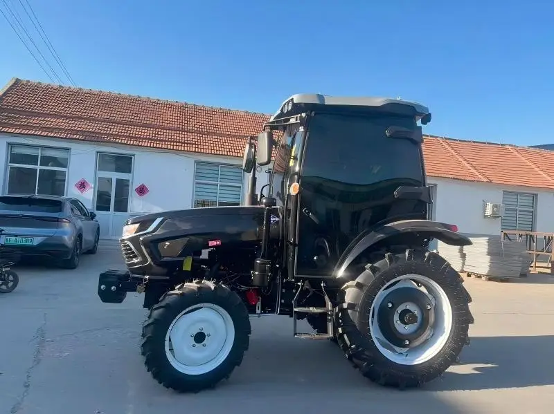 4WD 70HP 80HP Compact Farm Tractor With Safety Frame For All Farm Cultivation Operations