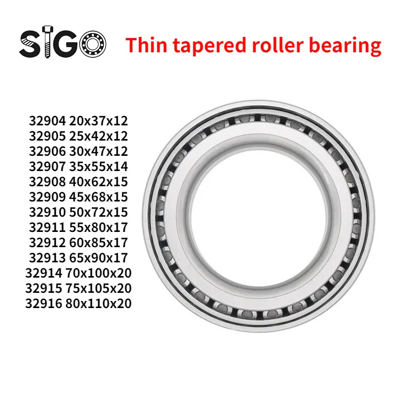 1PCS Steering Head Bearing Tapered Roller Bearing Motorcycle Bearing32904 32905 32906 32907 32908 32909 32910 32911