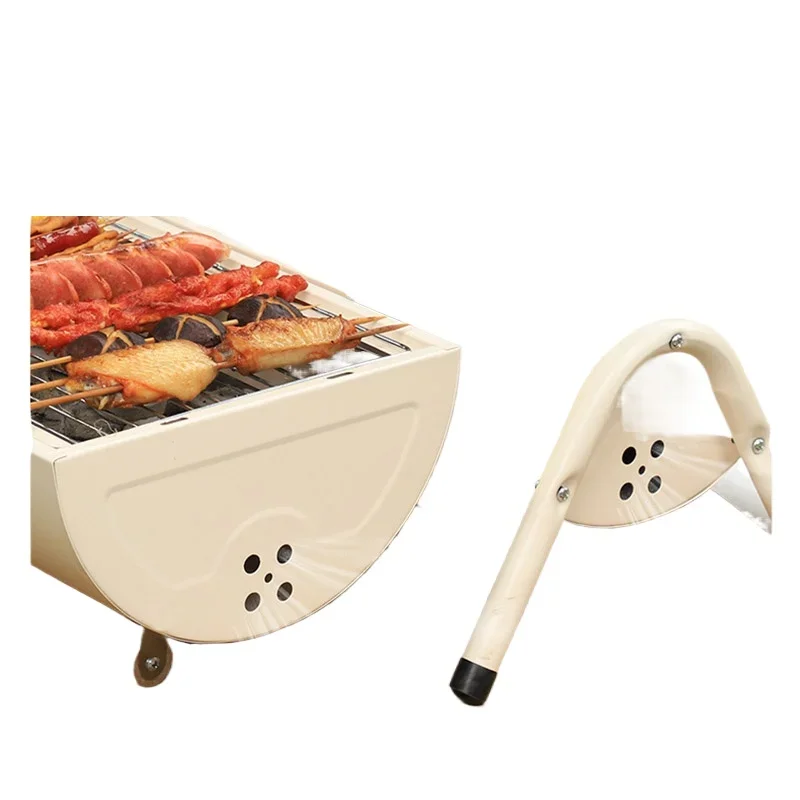 

BBQ grill outdoor thickened double-sided household folding