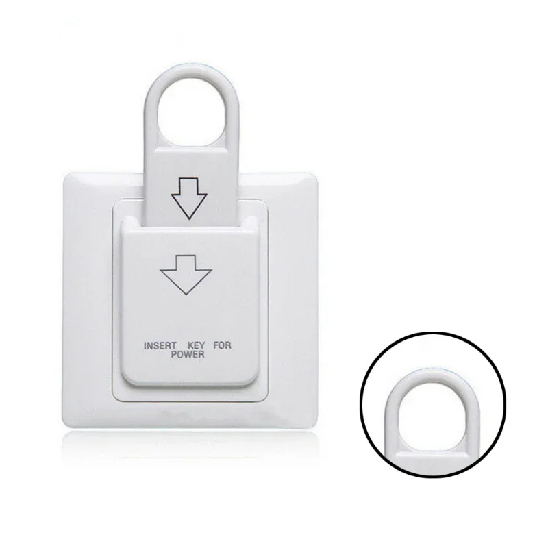 Hotel Magnetic Card Switch Energy Saving Switch Insert Key for Power High Energy-saving Magnetic Key for Power with Insert Card