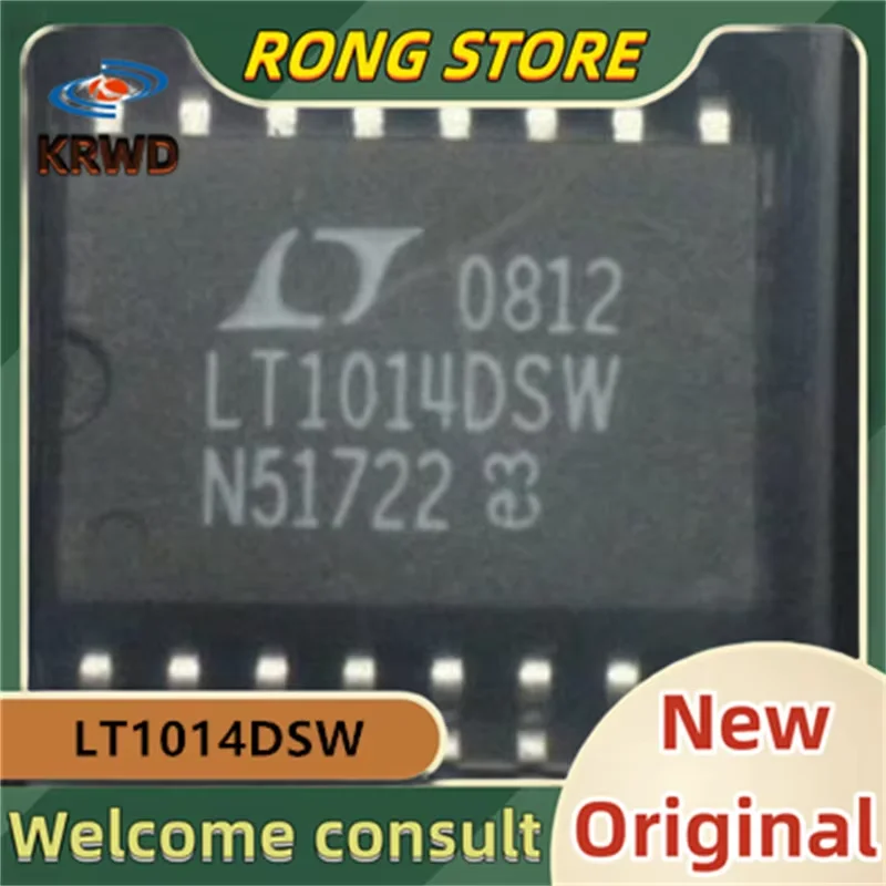 (2PCS)  LT1014DSW  New and Original Chip IC LT1014DSW#TRPBF  LT1014 SOP16