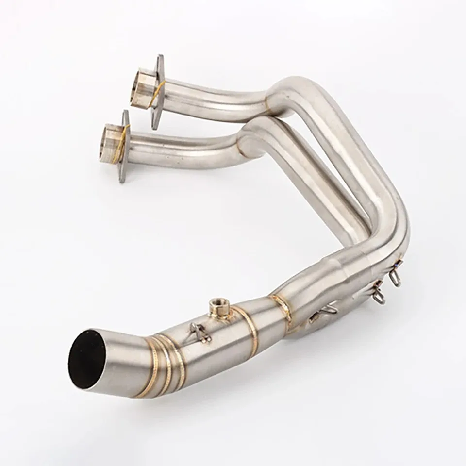 For Yamaha MT07/ FZ07 2014-2020 TRACER700 /GT/ XSR700 / XTribute 2016-2020 Motorcycle Exhaust Muffler Front And Middle Link Pipe