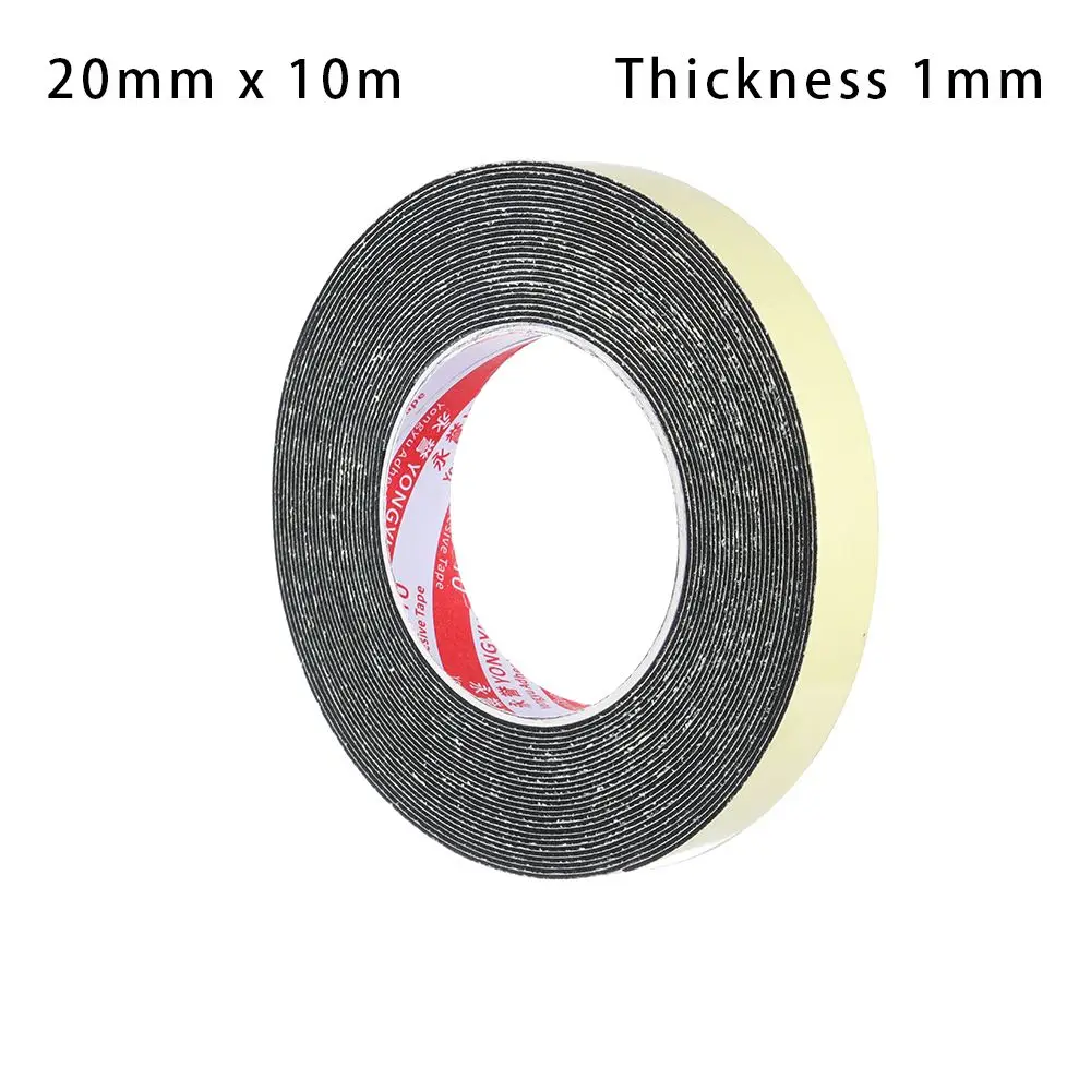 1pcs Hardware Kitchen Waterproof Weather Stripping Window Door Single Sided Adhesive Foam Sponge Rubber Strip Tape Seal Strip