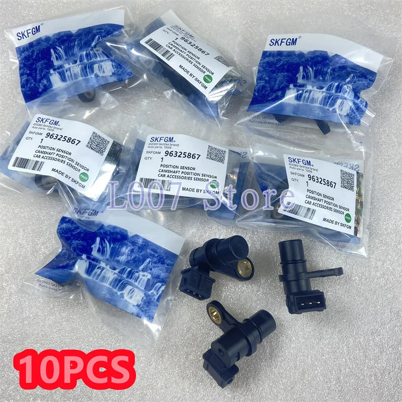 

10PCS Crankshaft Position Sensor NO: 96325867 5497522 89933124 5WY3168A For Chevrolet Spark N300 N200 Matiz 0.8 1.0 1.2L