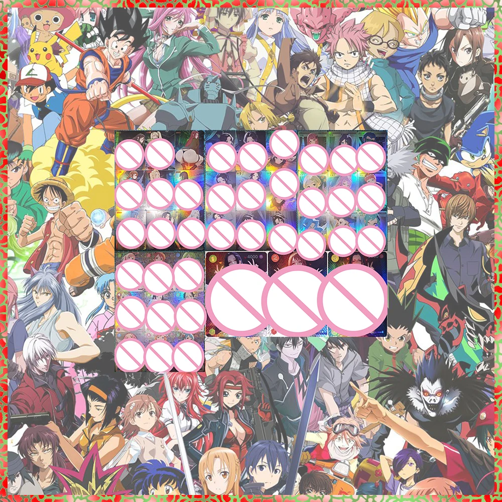 Collectibles Card DIY ACG Goddess Story Anime Tsunade Hinata Kushina Tenten Temari Man Games Toys Festivals Birthday Gifts