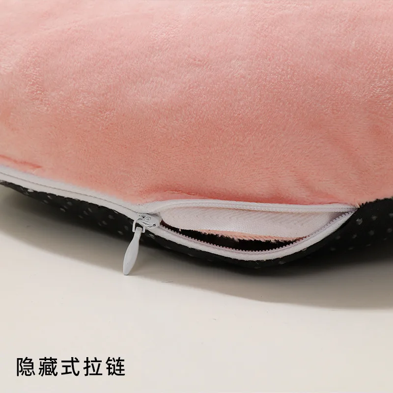 Calentador de pies Simple USB, calentador de pies de invierno de 40 °C-55 °C, temperatura constante, calentador de pies de felpa, calentador eléctrico portátil para pies