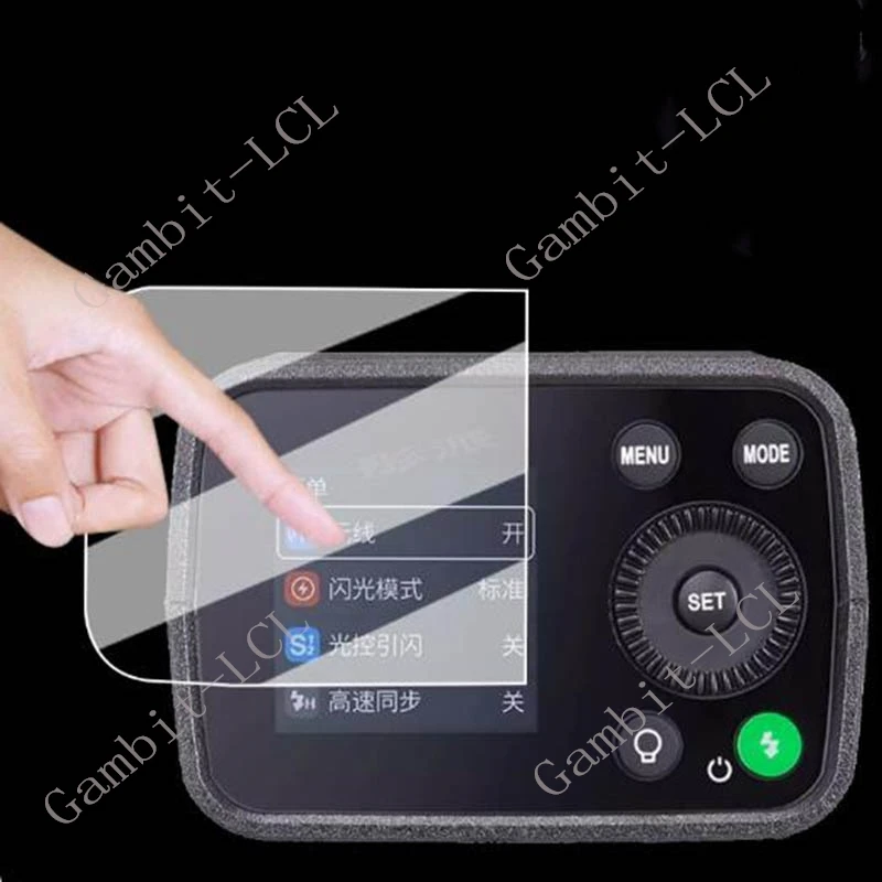 1/3PCS 9H HD Tempered Glass For Godox AD200 Pro II Flash Strobe AD200Pro AD200ProII OLED Touch Screen  Protection Cover Film