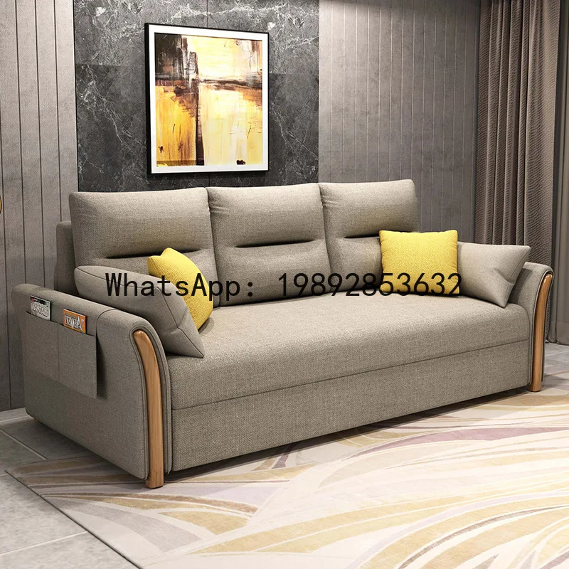 PYJ Minimalist Technology Cloth Sofa Designer Double Sofa Living Room Single Straight Row Furniture