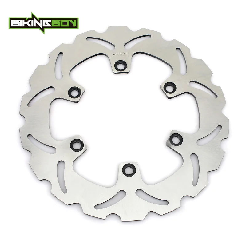 BIKINGBOY Pour Kawasaki ZG 1000 Concours GTR 1000 94 95 96 97 98 99 00 01 02 03 04 05 06 Disque de frein arrière en acier inoxydable 1 pièce