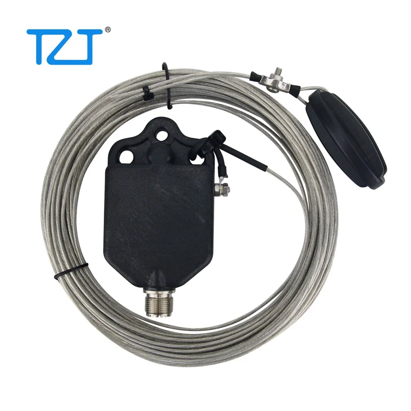 Imagem -03 - Tzt-antena de Ondas Curtas High Power End Fed Band Shortwave 1:64 Balun 10 m 15 m 20 m 40m Onda Jyr4010400w Jyr401060w